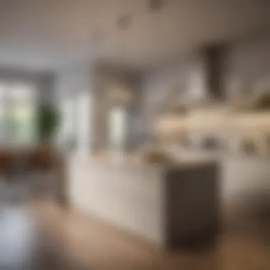 Elegant Rectangular Kitchen Layout Elegant rectangular kitchen layout showcasing efficient use of space