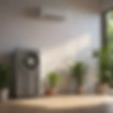 Sustainable Air Conditioning Solutions Energy-efficient air conditioning unit showcasing sustainability