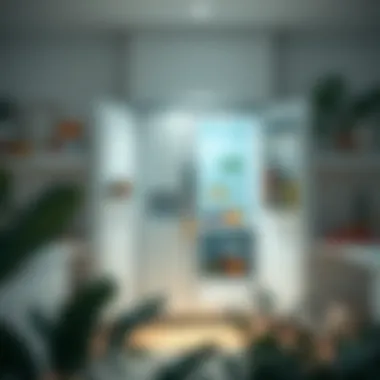 Energy-efficient refrigerator with eco-friendly technology