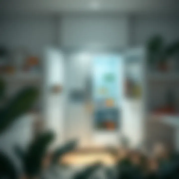 Energy-efficient refrigerator with eco-friendly technology