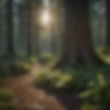 Ecological Benefits of Spruce Trees Ecological benefits of spruce trees illustrated through a thriving ecosystem