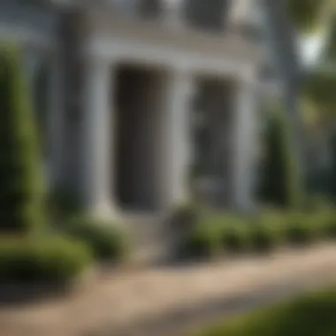 Elegant Front Yard Wall Elegant front yard wall enhancing curb appeal