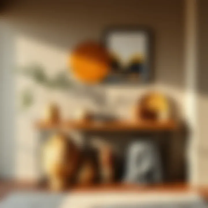 Variety of materials used in console table designs