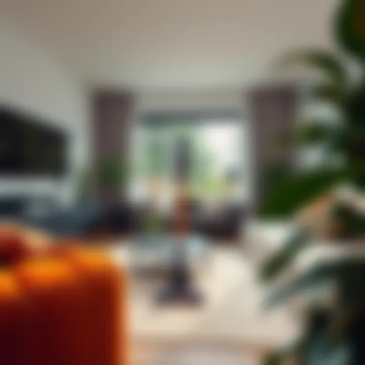 A stylish Dyson home setup integrating multiple products