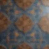 Intricate tile patterns showcasing historical influences