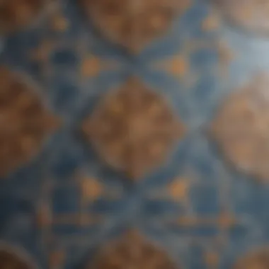 Historical Influences in Tile Design Intricate tile patterns showcasing historical influences