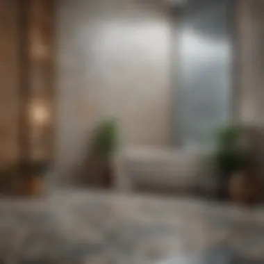 Contemporary Trends in Tile Design Modern tile trends in a stylish interior