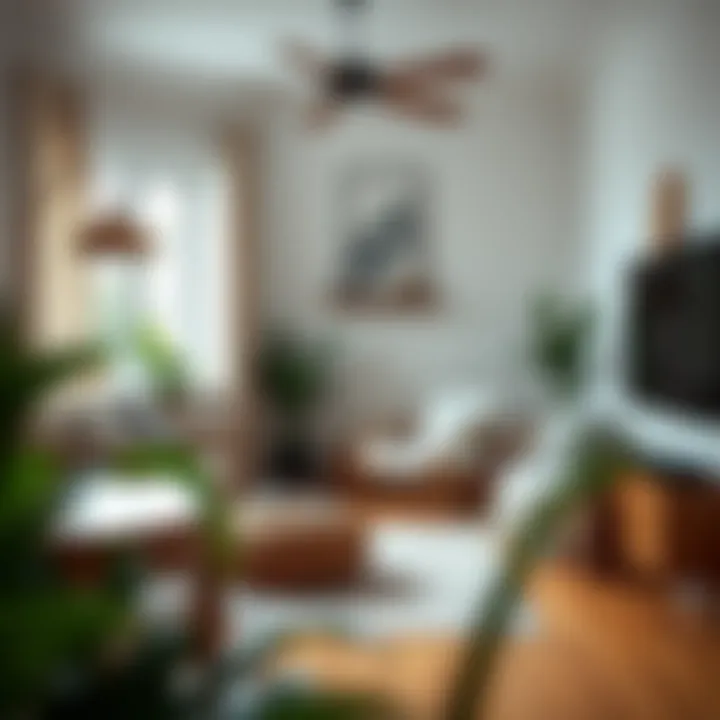 Charming Interior Design of an Airbnb Home Charming interior design of an Airbnb home showcasing modern decor