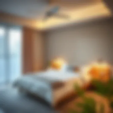 Versatile Layout Options for Guest Rooms Versatile layout options for a four-foot wide bed in guest rooms