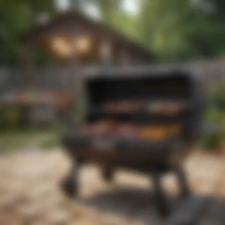 Variety of BBQ grill types including gas, charcoal, and electric models