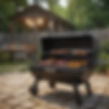 Diverse BBQ Grill Types Variety of BBQ grill types including gas, charcoal, and electric models