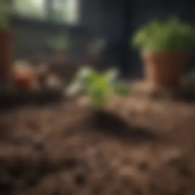 Optimal Seed Planting Techniques Gardener planting seeds in the soil