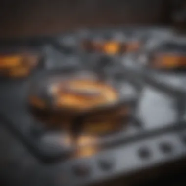 Maintaining Your Glass Top Stove Close-up of glass top stove maintenance