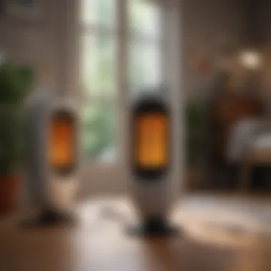 Comparative Analysis of Heating Methods Comparison of heating methods in a graphic