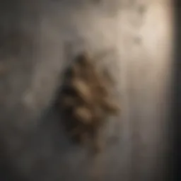 Close-up of mold on a wall