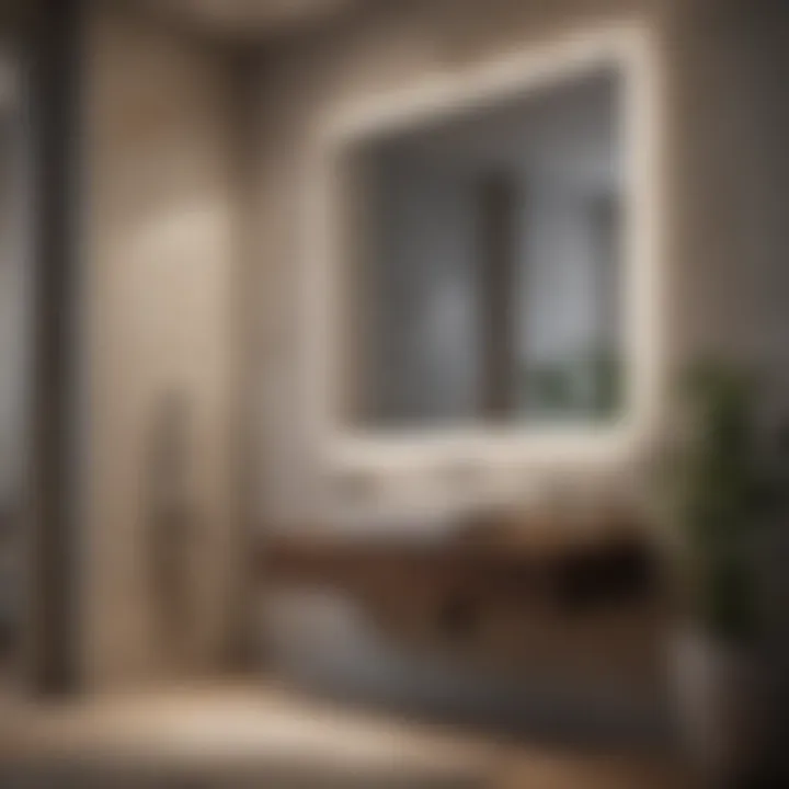 Choosing the right wall type for mirror hanging