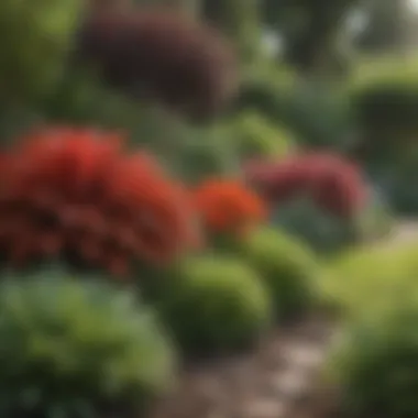 Diverse Plant Choices for Your Garden Selection of vibrant plants for a garden bed