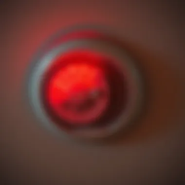 Smoke Alarm Alert Smoke alarm triggered by dryer vent issues