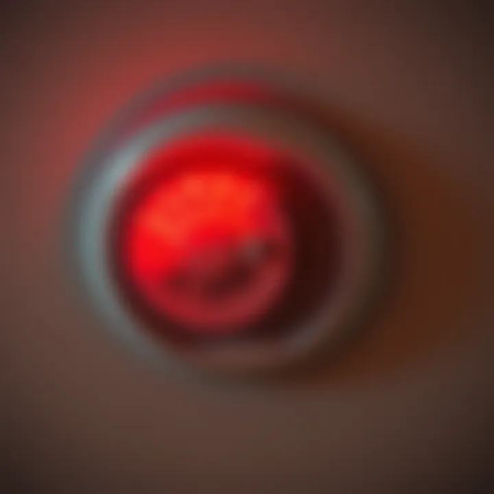 Smoke Alarm Alert Smoke alarm triggered by dryer vent issues