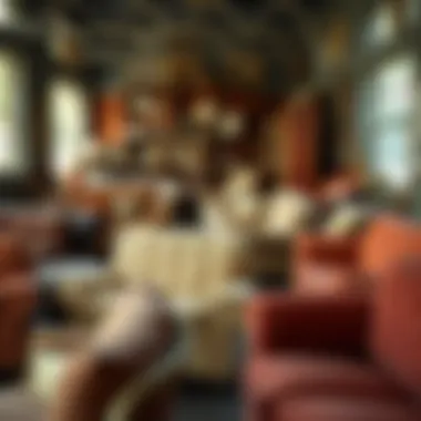 Vintage Sofas in a Thrift Shop Charming thrift shop filled with vintage sofas