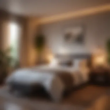 Creating a Cozy Atmosphere in Bedrooms Cozy bedroom with soft, warm lighting
