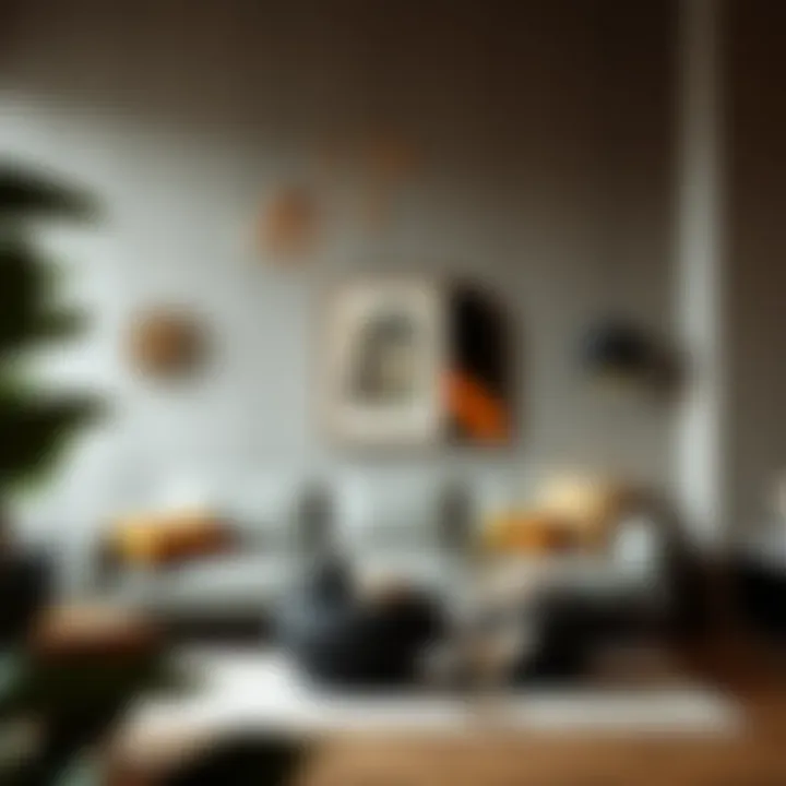 Creative Decorative Accents Unique decor elements enhancing the ambiance of the room