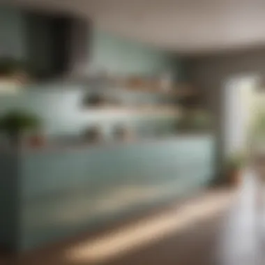 Harmonious Color Palette Aesthetic kitchen featuring a harmonious color palette and elegant materials
