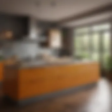 Sustainable Kitchen Design Ideas Eco-friendly kitchen with sustainable materials and vibrant colors