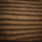 A close-up view of traditional thatching materials showcasing the texture and colors.