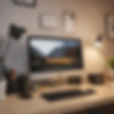Before and After Desk Organization Before and after desk organization visual