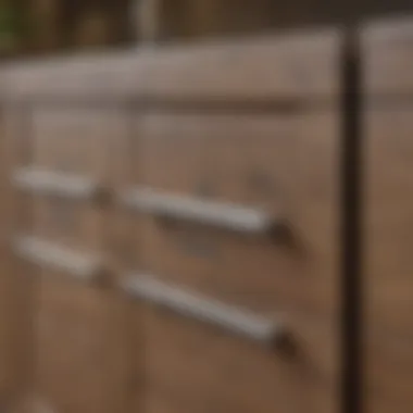 Standard sizing chart for cabinet pulls