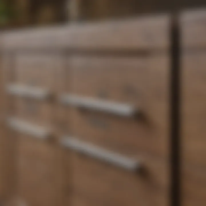 Standard sizing chart for cabinet pulls