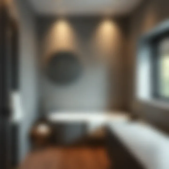 Innovative Lighting Solutions for Bathrooms Beautiful lighting design enhancing bathroom ambiance