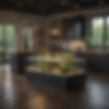 Versatile Mobile Island Showcasing Design Flexibility Versatile mobile island showcasing design versatility