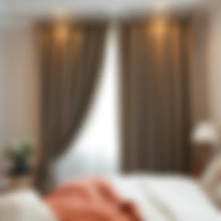 Stylish curtain installation techniques