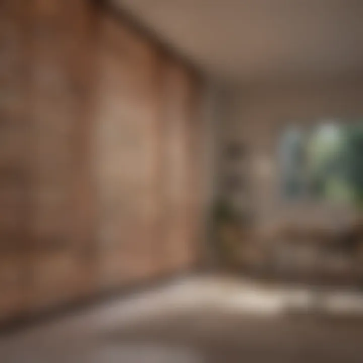 An array of different blinds displayed in a design studio.