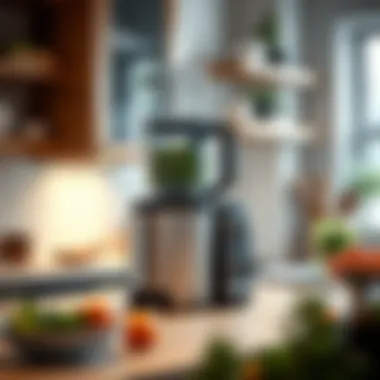 Sleek design of the Ninja Pro Kitchen System showcasing its modern aesthetics.