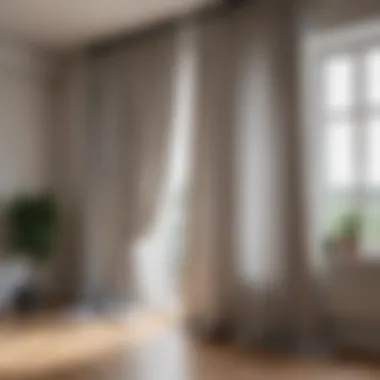 Installing One Way Drapes in a Contemporary Space Installation of one way drapes in a modern setting