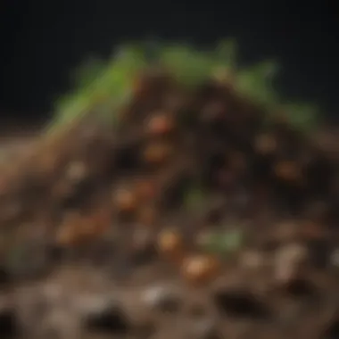 Perfectly Balanced Compost for Gardening Success Balanced compost mixture ready for gardening
