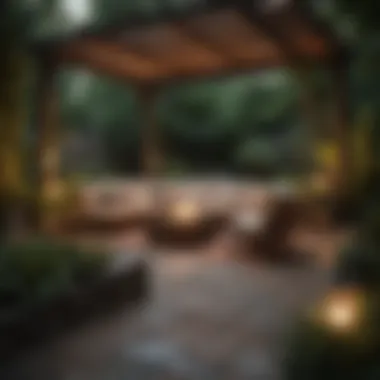 Enhancing Outdoor Aesthetics with Thoughtful Landscaping Aesthetic landscape design surrounding a small backyard room