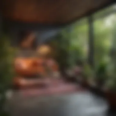 Creating Ambiance: The Power of Color and Lighting Effective use of color and light in a small backyard room