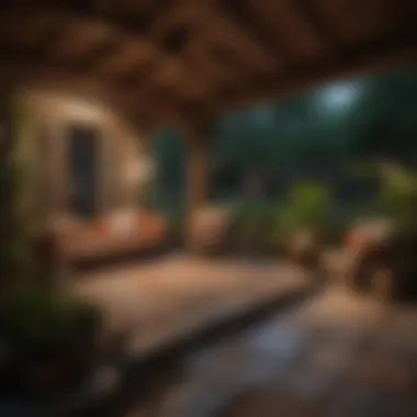 A Cozy Retreat in Your Backyard Cozy backyard room designed with natural materials