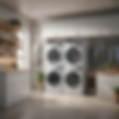 Smart Storage Solutions for Laundry Rooms Smart storage solutions in a laundry space, maximizing space and accessibility.