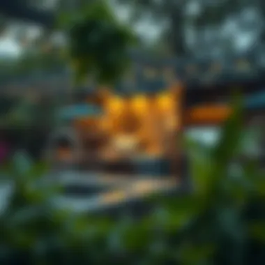 Plumbing integration for outdoor BBQ sink stations