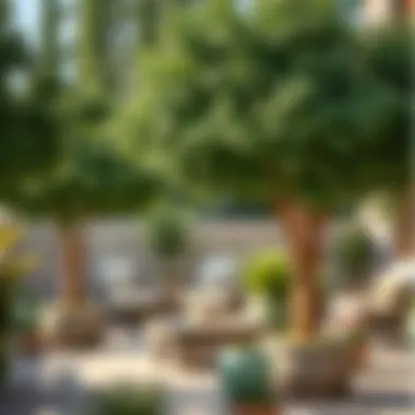 Care tips for maintaining healthy patio trees