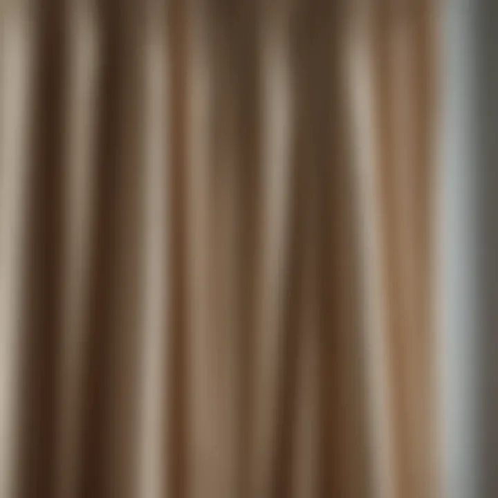 Variety of fabric options for pencil pleat curtains displayed