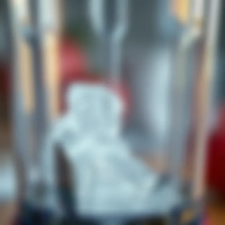 Close-up of blender blades designed for efficient ice crushing