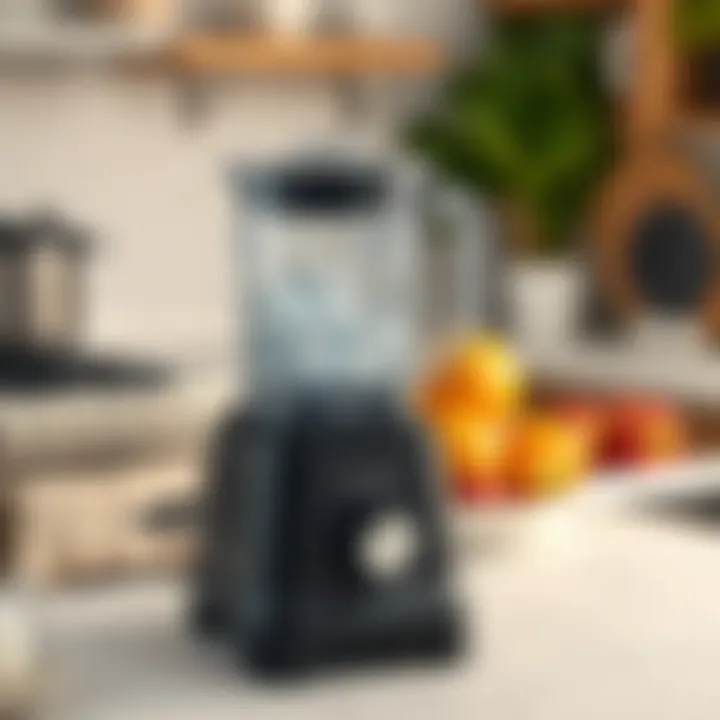 High-performance personal blender showcasing ice crushing capability