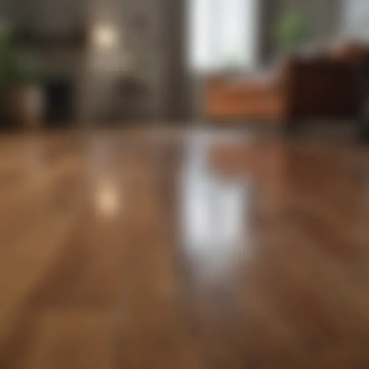 Maintaining hardwood floors post-cleaning