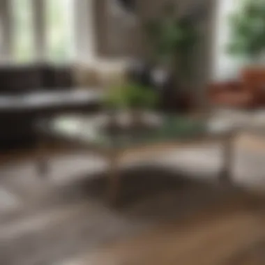 Measuring Space for Coffee Table Placement Measuring space for ideal coffee table placement